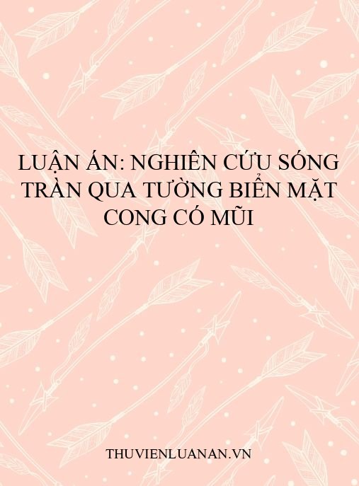 Luận án: Nghiên Cứu Sóng Tràn Qua Tường Biển Mặt Cong Có Mũi